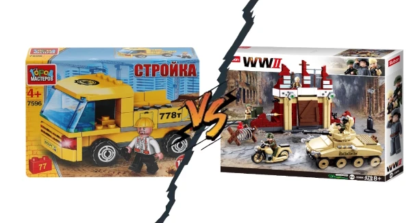 У Lego есть куча аналогов, некоторые из которых довольно хорошие. Давайте выберем лучший аналог (тут будут как аналоги по типу Sluban, так и копии по типу  Lepin).