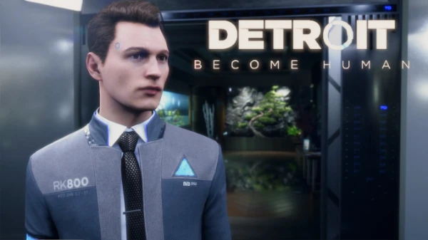 Detroit: Become Human - приключенческая компьютерная игра с элементами интерактивного кинематографа. В 1 главе нужно играть за андроида переговорщика Коннора. Пытался сделать как в игре.