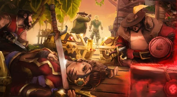 Первый тест на данном сайте по игре Sea of Thieves. Подходит как и бывалым пиратам, так и новым игрокам.
Имеется 9 концовок, каждая из которых имеет интересное описание