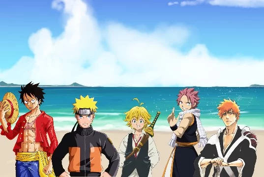 One Piece|Naruto|Nanatsu no Taizai|Fairy Tail|Bleach. Участники стартуют в тех формах и режимах, которые указаны на изображениях и в описаниях к ним. Выбраны персонажи раскрытые в боях своих тайтлов.