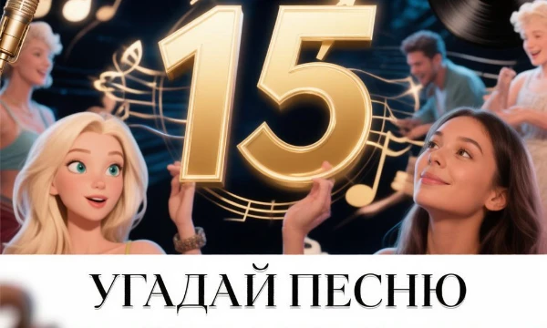 В этом тесте вам нужно ,угадать песню за 5 секундный отрывок в песне а время на ответ 20 секунд. Сложность заключается в том, что кусок может быть взят из любой части песни.( категория русский поп)