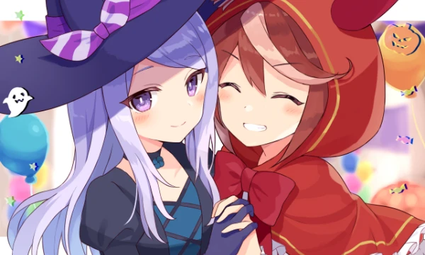 Мейджиро Маккуин и Токай Тэйо из Uma Musume