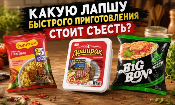 Идентификация на тему того, какую лапшу быстрого приготовления ты должен съесть. 
