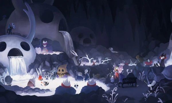 Тест по hollow knight и hollow knight: Silksong 
какой персонаж нарисован на изображениях
(NPS или босс, враг, мини босс итд)
также Вопросы по механикам, локациям.