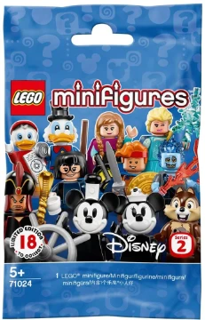 Выберите лучший вариант из случайного перечня минифигурок линейки LEGO Minifigures. Представлены 29 оригинальных серий, а также лицензионные: The Simpsons, Marvel Studios, DC, Dungeons &amp; Dragons и тд.
