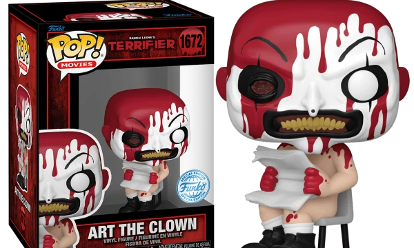 В тесте представлены фигурки и прочий мерч по франшизе "Terrifier" 
