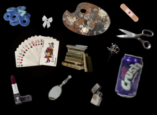 Здесь собраны рандомные предметы. Выбери тот, который ближе тебе по духу или тот, который больше всего тебя описывает 