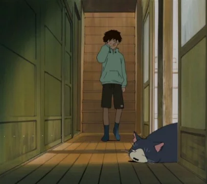 выбираем лучший скрин из тех что я сделал) кто не смотрел FLCL очень советую