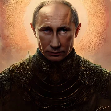 Здесь собраны 32 случайных NFT из коллекции PutinGOD, составляющей >256 NFT, нарисованных Абдулем/Внуком Елькина - пророком и шизом в законе, создателем Биборана и движения #SchizophrenicsLivesMatter.