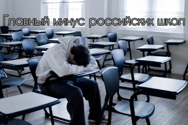 Изначально хотел сделать тест 16 на 16, но Geuma уже сделал турнир с плюсами, так что мне осталось только минусы. Предлагаю вам выбрать главный минус российских школ. Многое высосано из пальца.