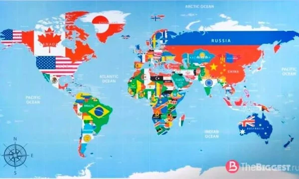 Сегодня, здесь, и сейчас, вам предстоит перечислить все страны, входящие в топ-20 стран по площади. Удачи!