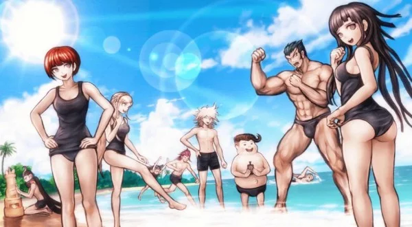 Все купальники из Danganronpa S: Ultimate Summer Camp и не только.