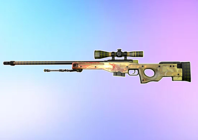 скин для автомата AWP был выпущен в 2014 году в коллекции Cobblestone. Его дизайн выполнен в стиле фэнтези, а изображенный на скине дракон является основным элементом. Стоимость этого скина может достигать нескольких сотен тысяч долларов. скин для автомата AWP был выпущен в 2014 году в коллекции Cobblestone. Его дизайн выполнен в стиле фэнтези, а изображенный на скине дракон является основным элементом. Стоимость этого скина может достигать нескольких сотен тысяч долларов.