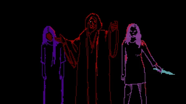 Эксцентричный инди-хоррор "Faith: The Unholy Trinity", выполненный в духе игр на ATARI, наконец вышел в 2022. Я предлагаю вам оценить своеобразные саундтреки этой игры, и выбрать лучший. [СПОЙЛЕРЫ]