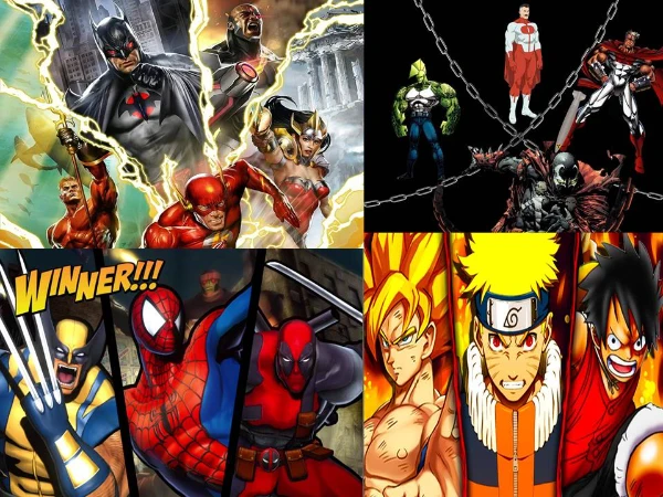 + 12
Персонажи различных Аниме сразятся с воителями MARVEL, DC и Image Comics - битва будет до последнего удара!
И 4 Метавселенных столкнулись в битве, но кто победит?..