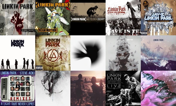 Рок-группа Linkin Park выпустила 8 студийных альбомов, 3 концертных альбома, 2 альбома ремиксов, 2 саундтрека и 10 мини-альбомов.