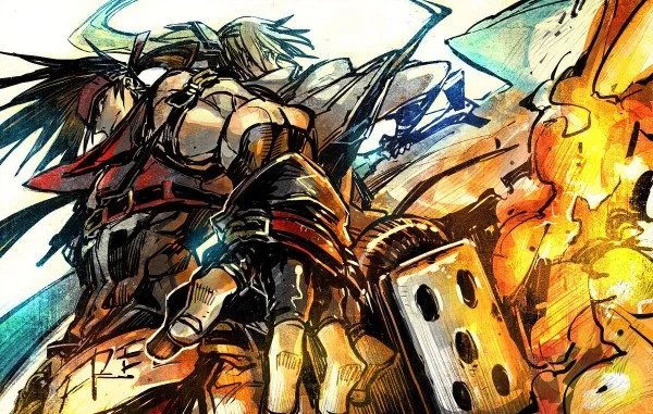 Выбираешь самого крутого персонажа из Guilty Gear, ну или по какому либо другому критерию.