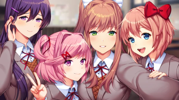 Сегодня мы найдём лучший арт по Doki Doki Literature Club! и ты нам в этом поможешь. Выбирайте нацуки почаще а то она обидится. (Мой первый тест не судите строго)