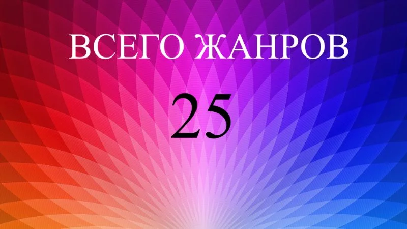 По всем подсчётам именно такое количество жанров (на данный момент), можно встретить аккаунте REEF По всем подсчётам именно такое количество жанров (на данный момент), можно встретить аккаунте REEF