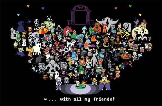 Распредели персонажей Undertale в Тир-листе