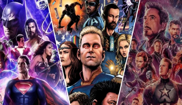 Супергерои из разных вселенных, таких как: DC, The Boys и Marvel (Мстители/Люди Икс), пройди тест, и реши, кто для тебя самый сильный, самый крутой или самый лучший персонаж