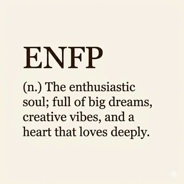 MBTI - это одна из классификаций типов личности. Мне кажется, мой MBTI - ENFP. Комментировать картинку, думаю, нет смысла MBTI - это одна из классификаций типов личности. Мне кажется, мой MBTI - ENFP. Комментировать картинку, думаю, нет смысла