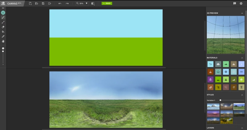 NVIDIA Canvas NVIDIA Canvas