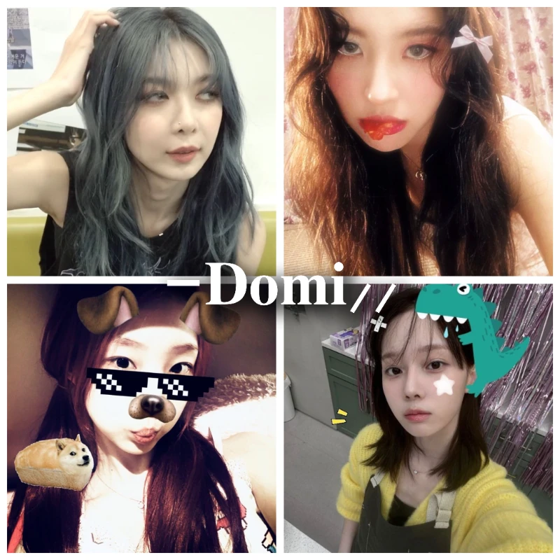 Дами (Dreamcatcher), Сонми (соло), Ёджин (Loossemble), Винтер (aespa) ^^у первых двух совпали слоги, а остальные по ассоциациям пинтереста^^ Дами (Dreamcatcher), Сонми (соло), Ёджин (Loossemble), Винтер (aespa) ^^у первых двух совпали слоги, а остальные по ассоциациям пинтереста^^