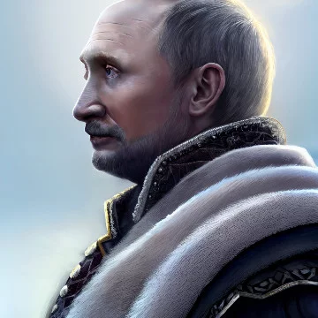 Здесь собраны 32 случайных NFT из коллекции PutinGOD, составляющей >256 NFT, нарисованных Абдулем/Внуком Елькина - пророком и шизом в законе, создателем Биборана и движения #SchizophrenicsLivesMatter.