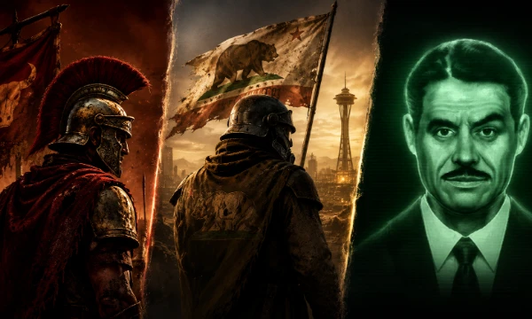 Тест по мотивам вселенной Fallout: New Vegas, который поможет определить, чьи идеи Новой Калифорнийской Республики (НКР) , Легиона Цезаря  или загадочного Мистера Хауса  - вам ближе.