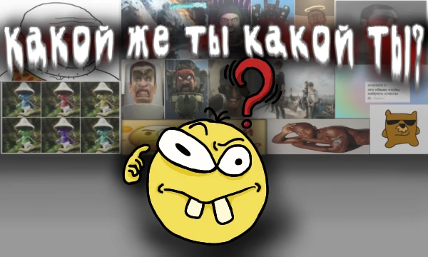 Какой вы какой вы?-изначальное название для этого теста.Потом я понял,что никто не поймёт по названию о чём этот тест.Так что я его переименовал в Какой вы тест-идентификация?