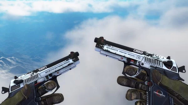 Самый красивый скин на Dual Berettas в CS:GO, почти все цены за качество "Прямо с завода".