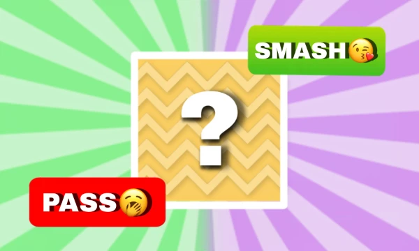 Сегодня из 50 аниме парней вы должны решить кто SMASH, а кто PASS (все парни совершеннолетние). Smash or Pass — это игра, где нужно решить, привлекателен ли человек («smash» — да, «pass» — нет).