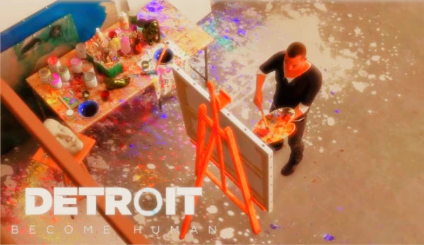 Основаны события из игры Detroit: Become Human (2038 год). Вы играете за третьего андроида и вам нужно выполнить все поручения на день.