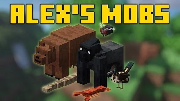 какого моба из модификации alex's mobs вы бы хотели увидеть в обычном майнкрафте? В описание многое упущено, поэтому если хотите больше конкретики почитайте википедию или посмотрите обзоры на ютубе.