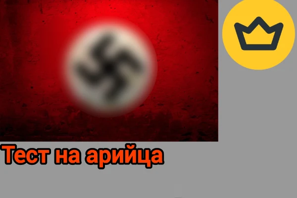 Пародия на тесты одного уважаемого мною пользователя. Надеюсь, он не обидится. В этом тесте я предлагаю вам узнать, кто вы в иерархии наций по Гитлеру и Розенбергу. Создано в развлекательных целях.