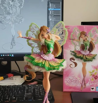 Красивые фигурки Winx от ИИ. Какие хотели бы себе в коллекцию? 