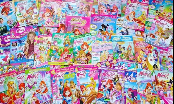 Журналы «Волшебницы WINX» — российский журнал по мотивам детского мультсериала «Клуб Винкс: Школа Волшебниц»