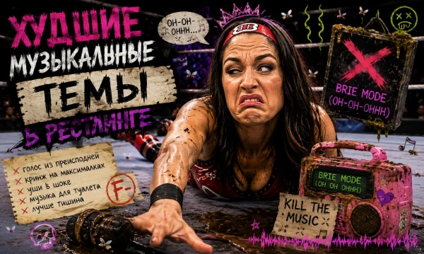 Худшие темы WWE WCW AEW TNA