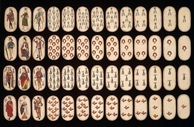 Колода карт +-1470 год Колода карт +-1470 год
