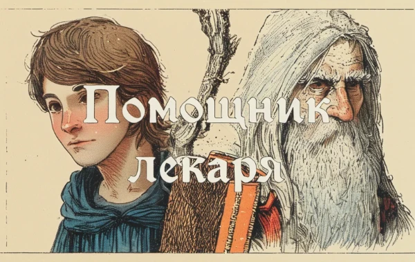 У меня не было родителей. Я жил на улице. Однажды мне разрешил переночевать в своём домишке слепой старый лекарь. Я вдохновился и решил посвятить себя медицине, становясь приемником лекаря.
