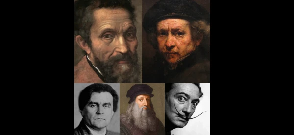 Давай узнаем, насколько ты знаешь лица известных художников🎨