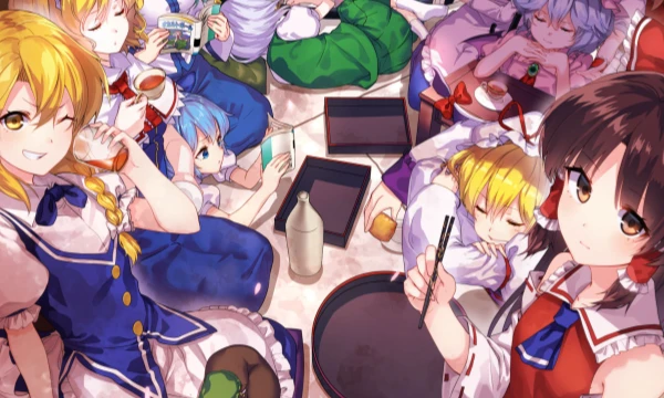 Большой тест по вселенной Touhou. Здесь собраны вопросы, покрывающие игры, мангу, фанатское творчество и прочий контент. Вопросы разделены на 4 сложности: easy, normal, hard, lunatic.