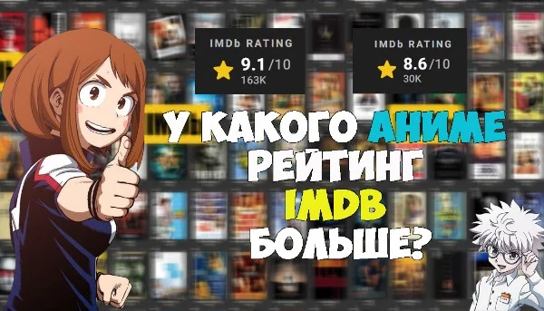 Internet Movie Database — веб-сайт со свободно редактируемой и крупнейшей в мире базой данных о кинематографе. Выберите большую оценку и после прохождения сравните с мнением большинства.