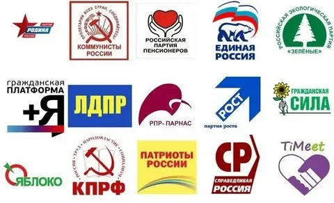Тирлист политических партий и организаций России 