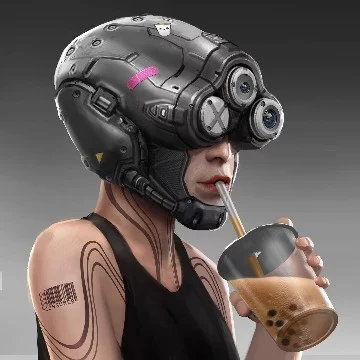 Лучший арт в стиле Cyberpunk