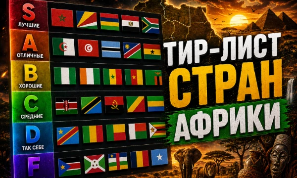 Ты когда нибудь располагал Тир-лист стран Америки? Нет? Да? Не важно. Ведь я предлагаю это сделать тебе в этом тесте.