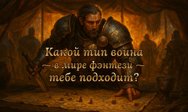 Привет! Уверен, многие задумывались, каким воином ты бы смог стать в мире фэнтези. Ты можешь узнать это, пройдя этот тест. Узнай, кто ты в фэнтези войске. Удачи, тебе точно понравится!  ⚔🧙✨