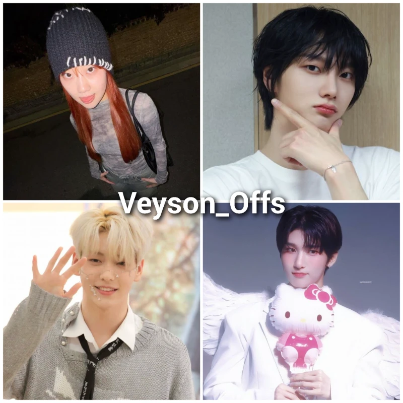 Юсом (LOVE ONE), Сонхо (BOYNEXTDOOR), Субин (TXT), Ёну (NOWADAYS) ^^тут вроде без закономерностей, просто ассоциации пинтереста^^ Юсом (LOVE ONE), Сонхо (BOYNEXTDOOR), Субин (TXT), Ёну (NOWADAYS) ^^тут вроде без закономерностей, просто ассоциации пинтереста^^