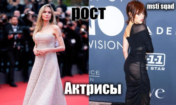 В тесте есть 15 актрис, для каждой есть 3 варианта ответа, попробуйте угадать рост актрисы по данной фотографии